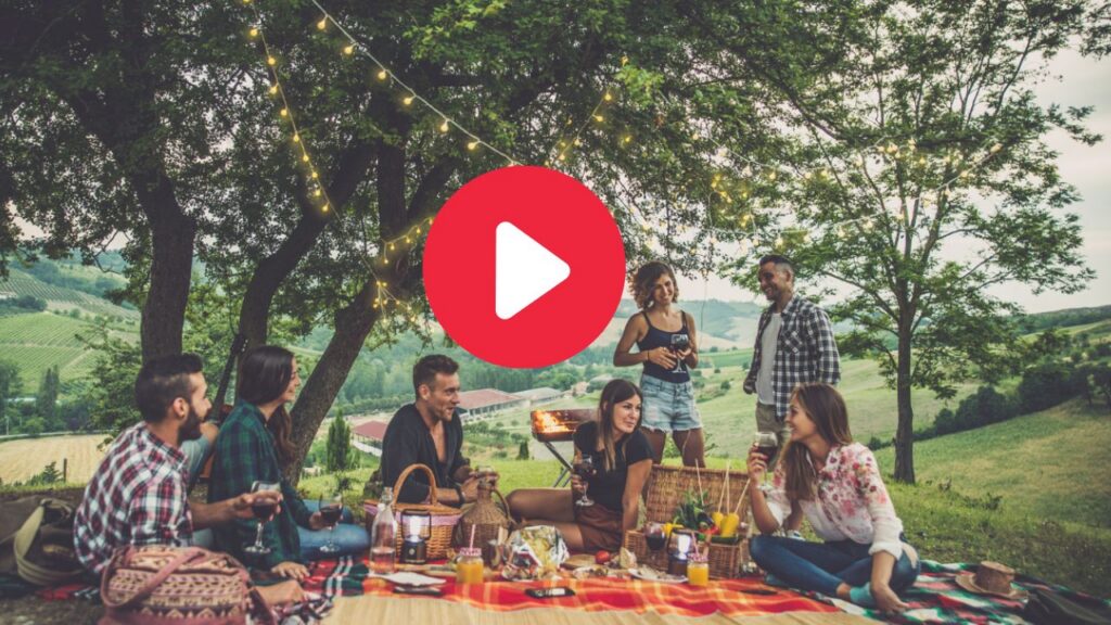 Group of friends outdoors